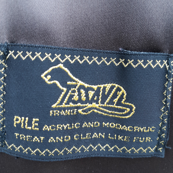 TISSAVEL FAUX FUR. STEP BACK TO 1960. ELEGANT. - Picture 4 of 5